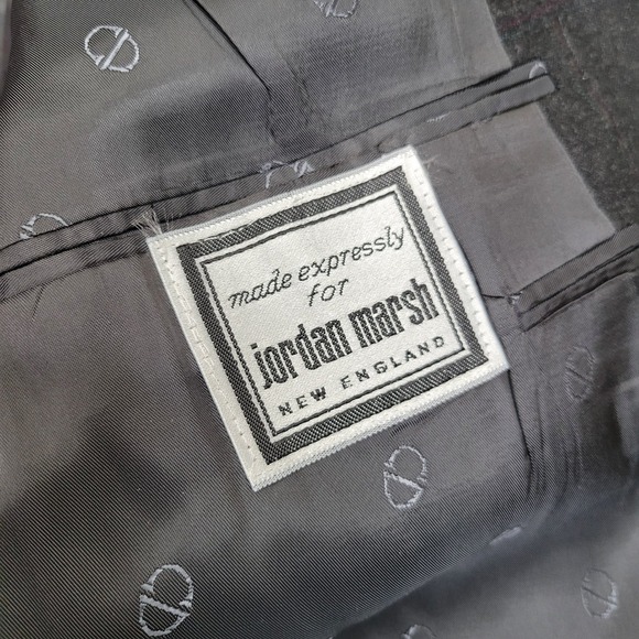 Christian Dior Le Connaisseur Men's 42R Charcoal Wool Suit Jacket 34x30 Pants - Picture 14 of 15